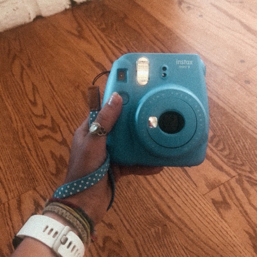 Instax mini 9 instant photo camera cobalt blue